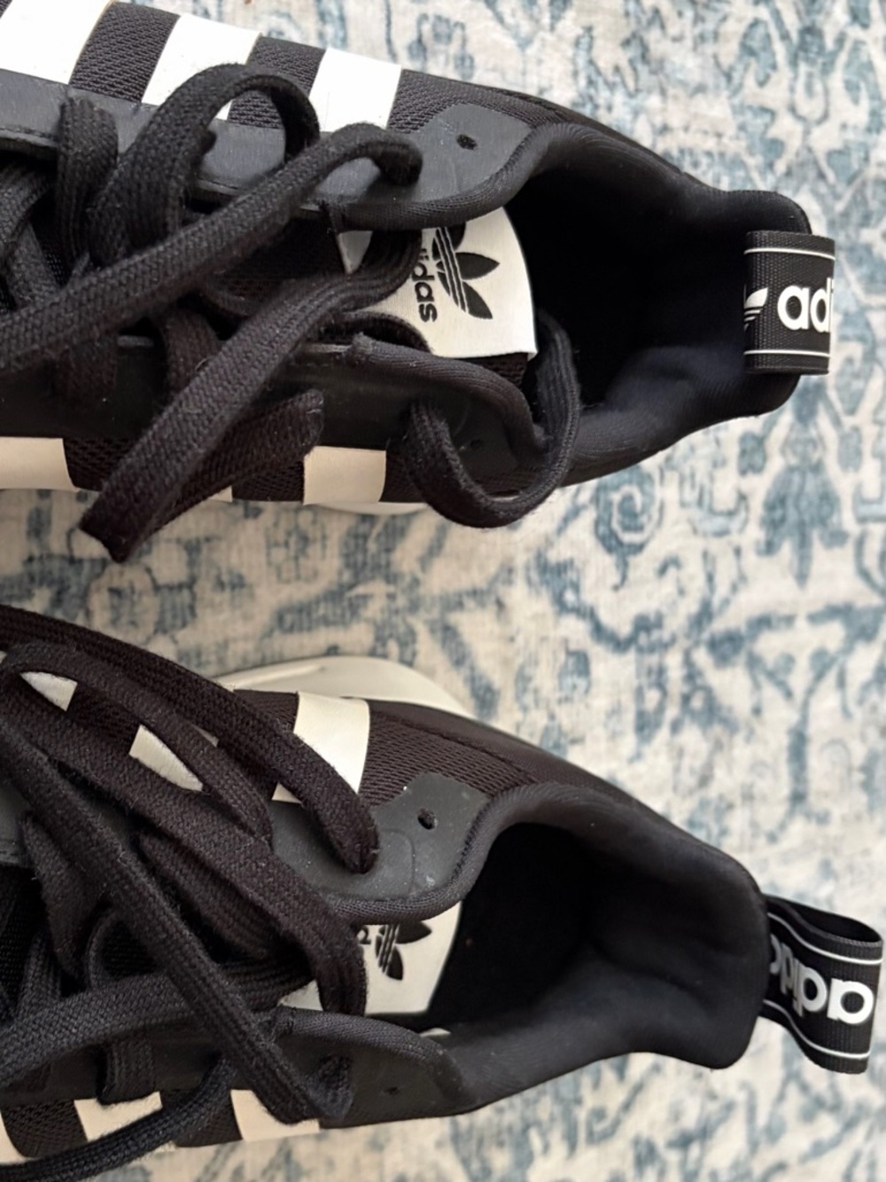 adidas Men’s Black & White Multix Sneaker Running Shoes (Excellent Condition) - Picture 9 of 14